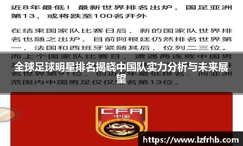全球足球明星排名揭晓中国队实力分析与未来展望